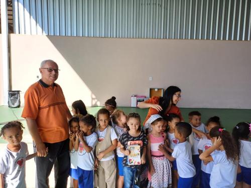 VISITA AO CEMEI SÃO JOSÉ, EM SANTO ANTÔNIO DO MONTE (22/4/2024)